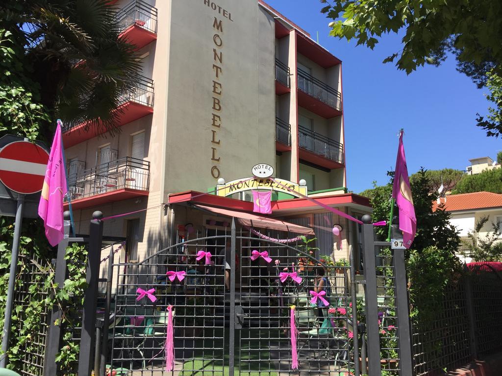 Hotel Montebello Riccione Exteriör bild